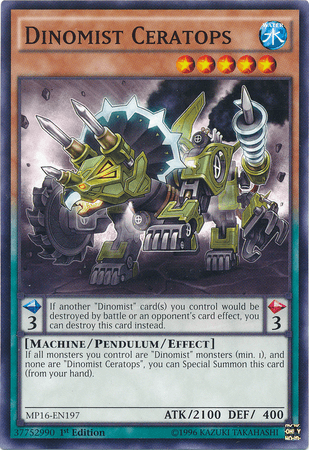 Dinomist Ceratops [MP16-EN197] Common - Josh's Cards