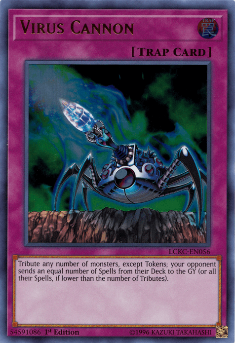 Virus Cannon [LCKC-EN056] Ultra Rare - Josh's Cards