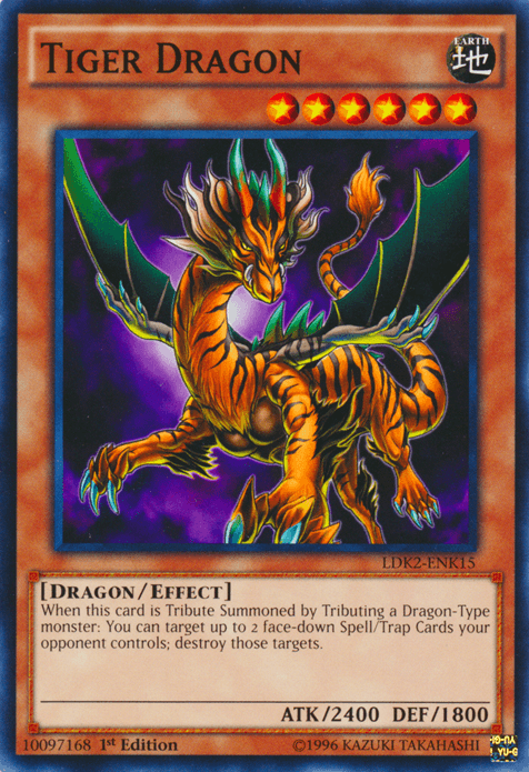 Tiger Dragon [LDK2-ENK15] Common - Josh's Cards