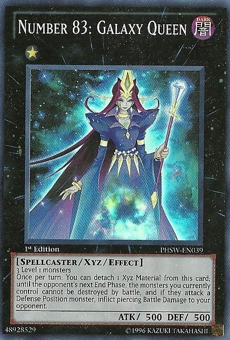 Number 83: Galaxy Queen [PHSW-EN039] Super Rare - Josh's Cards