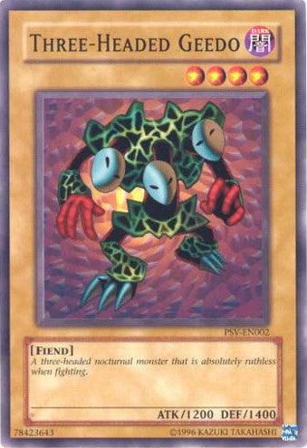 Three-Headed Geedo [PSV-EN002] Common - Josh's Cards