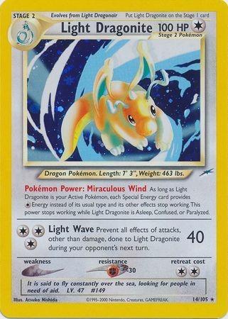Light Dragonite 014/105 - Neo Destiny Unlimited Holofoil