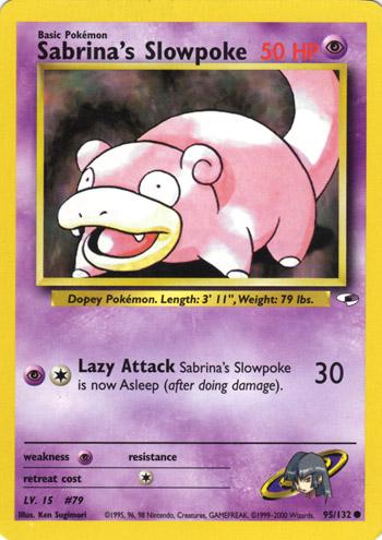 Sabrina's Slowpoke 095/132 - Gym Heroes Unlimited