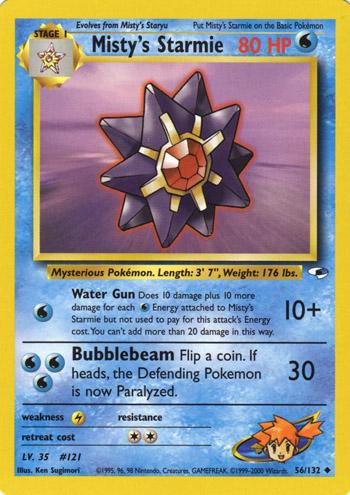 Misty's Starmie 056/132 - Gym Heroes Unlimited