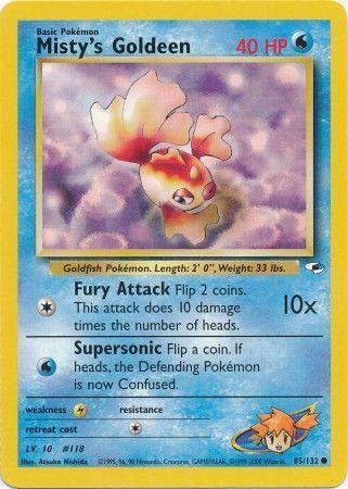 Misty's Goldeen 085/132 - Gym Heroes Unlimited