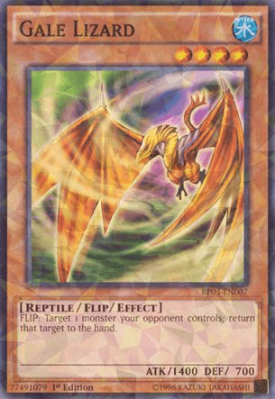 Gale Lizard [BP03-EN007] Shatterfoil Rare - Josh's Cards