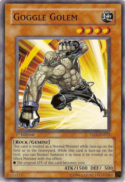 Goggle Golem [TAEV-EN023] Common - Josh's Cards