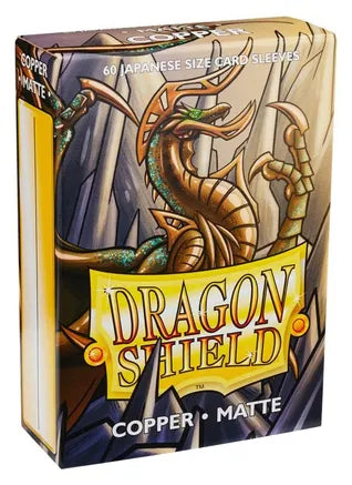 Dragon Shield Matte Copper Japanese Sleeves 60-Count