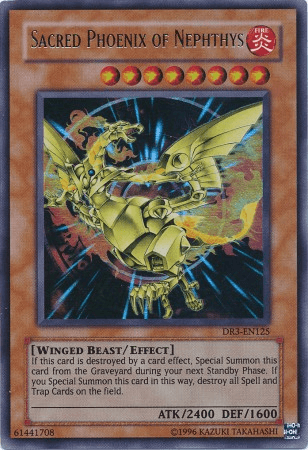 Sacred Phoenix of Nephthys [DR3-EN125] Ultra Rare - Josh's Cards