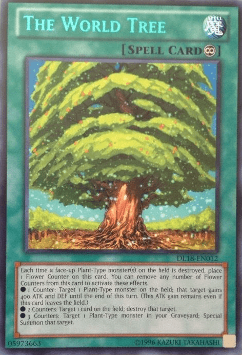 The World Tree (Green) [DL18-EN012] Rare - Josh's Cards