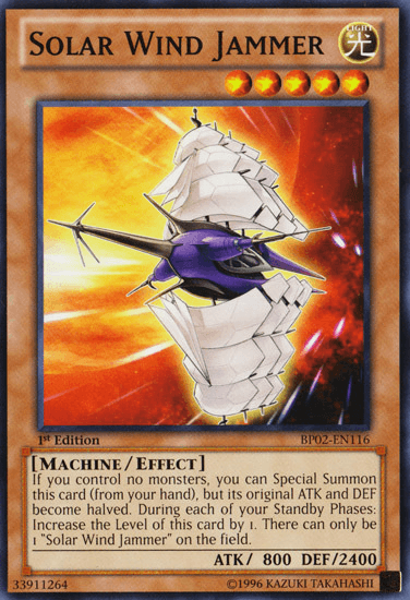 Solar Wind Jammer [BP02-EN116] Common - Josh's Cards