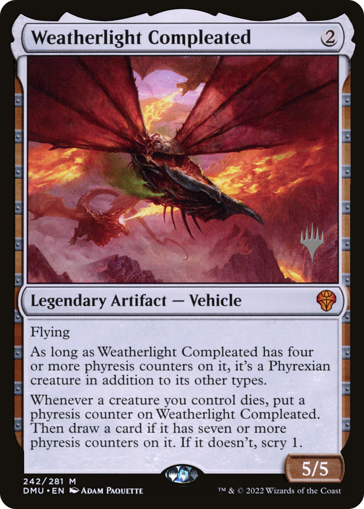 Weatherlight Compleated (PPDMU-242P) - Dominaria United Promos Foil