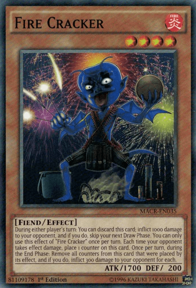 Fire Cracker [MACR-EN035] Common - Josh's Cards
