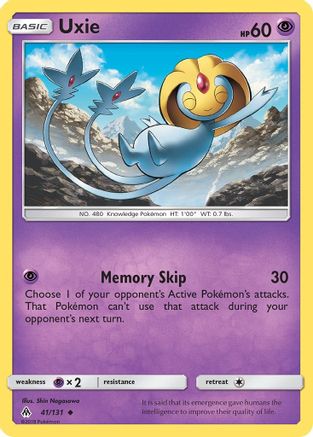 Uxie 041/131 - SM  Forbidden Light