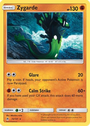 Zygarde [72] (Forbidden Light)