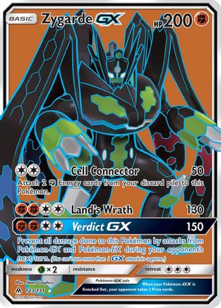 Zygarde GX (Full Art) [123] (Forbidden Light) Holofoil