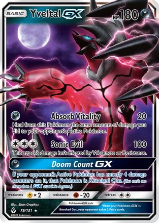 Yveltal-GX [79] (Forbidden Light) Holofoil