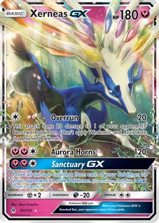 Xerneas-GX [90] (Forbidden Light) Holofoil