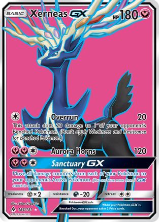 Xerneas-GX [126] (Forbidden Light) Holofoil