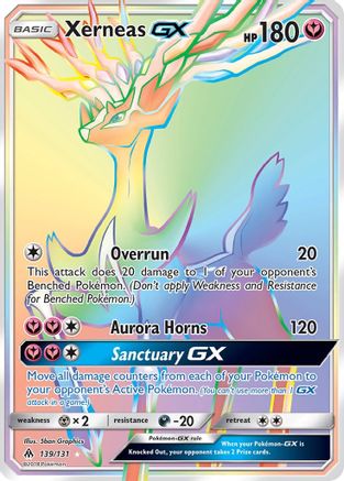 Xerneas-GX [139] (Forbidden Light) Holofoil