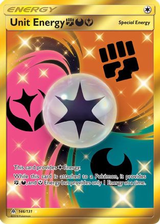 Unit Energy FDY (Secret) 146/131 - SM  Forbidden Light Holofoil