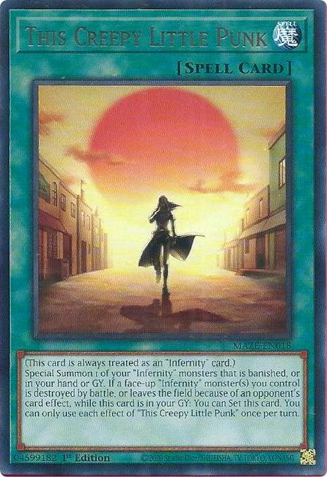This Creepy Little Punk [MAZE-EN018] Rare - Josh's Cards