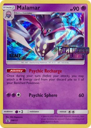 Malamar (Prerelease) [Staff] SM117 - SM Promos Holofoil