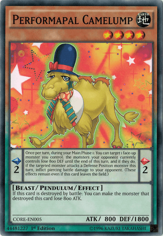 Performapal Camelump [CORE-EN005] Common - Josh's Cards