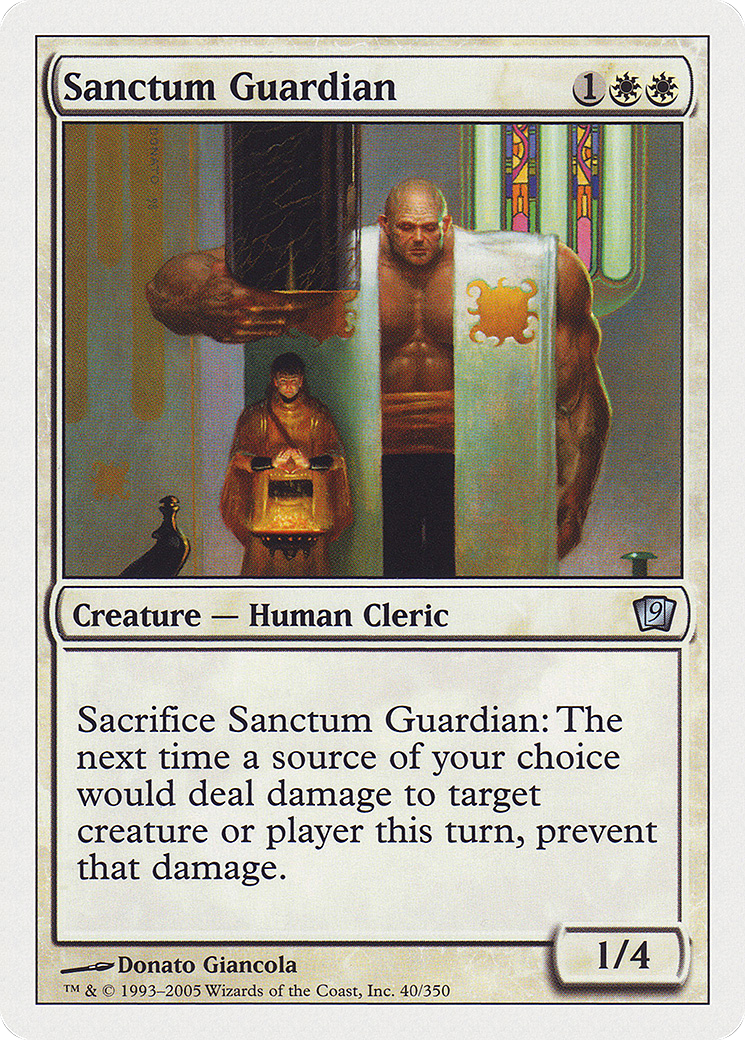 Sanctum Guardian [Ninth Edition] Foil
