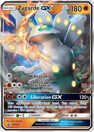 Zygarde-GX [SM122] (SM Black Star Promos) Holofoil