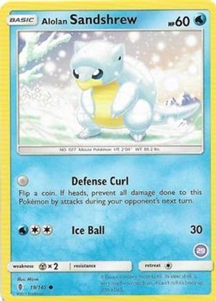Alolan Sandshrew () 019 - SM Trainer Kit Alolan Sandslash & Alolan Ninetales