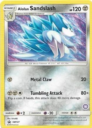 Alolan Sandslash () SM127 - SM Trainer Kit Alolan Sandslash & Alolan Ninetales