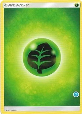 Grass Energy ()  - SM Trainer Kit Alolan Sandslash & Alolan Ninetales