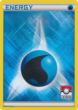 WaterEnergy (2011 Pokemon League Promo)  - League & Championship Cards Holofoil