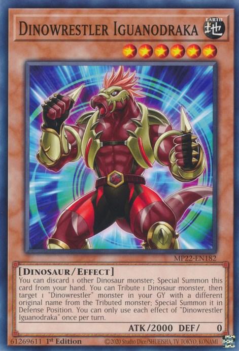 Dinowrestler Iguanodraka [MP22-EN182] Common - Josh's Cards