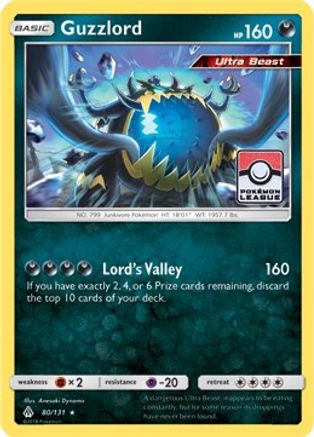 Guzzlord (Pokemon League) 080/131 - League & Championship Cards Reverse Holofoil