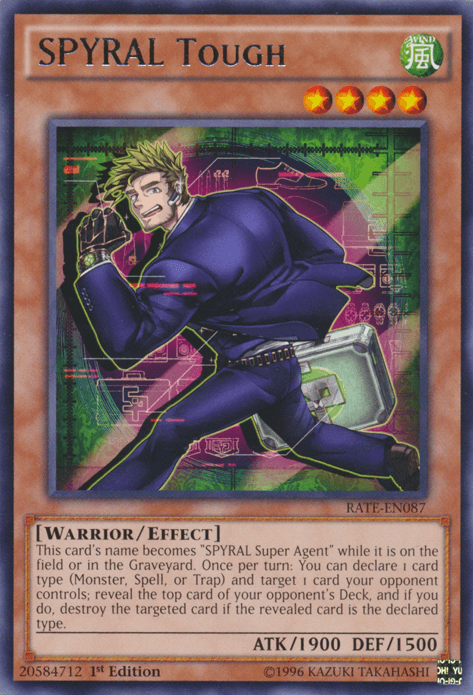 SPYRAL Tough [RATE-EN087] Rare - Josh's Cards