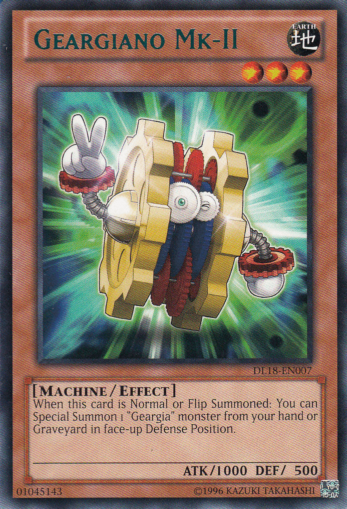 Geargiano Mk-II (Green) [DL18-EN007] Rare - Josh's Cards