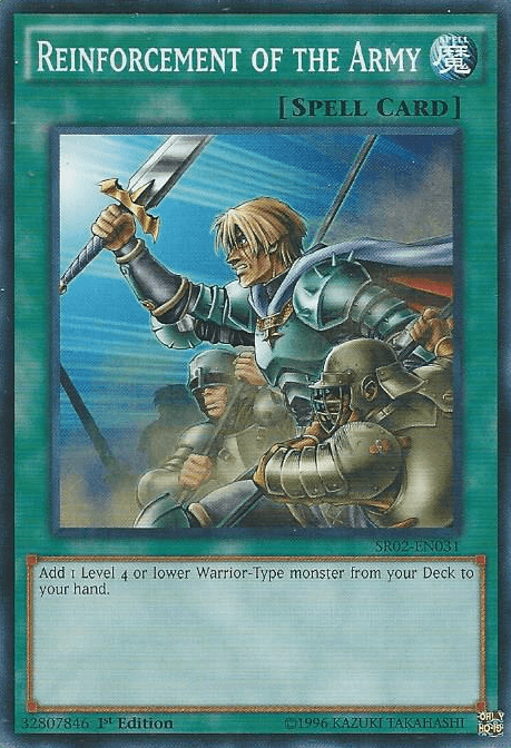 Reinforcement of the Army [SR02-EN031] Common - Josh's Cards