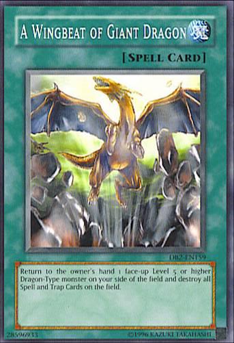 A Wingbeat of Giant Dragon [DB2-EN159] Common - Josh's Cards