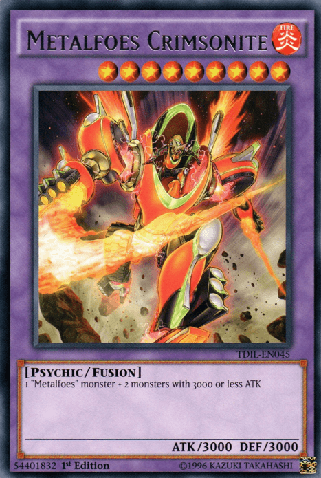 Metalfoes Crimsonite [TDIL-EN045] Rare - Josh's Cards