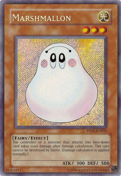 Marshmallon [PP01-EN003] Secret Rare - Josh's Cards
