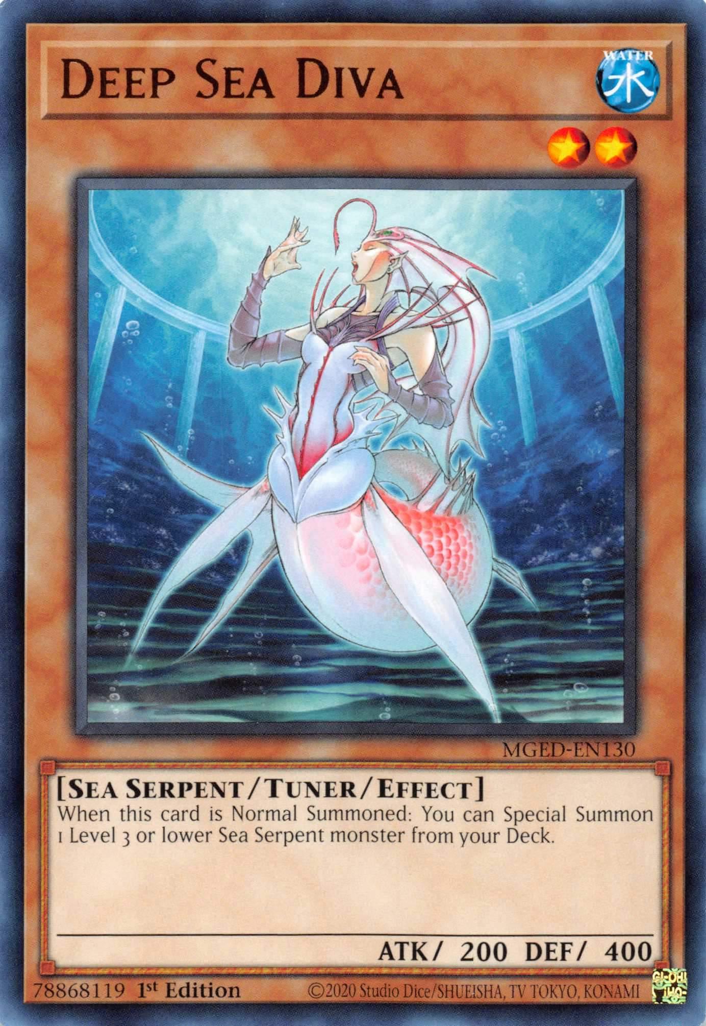 Deep Sea Diva [MGED-EN130] Rare - Josh's Cards