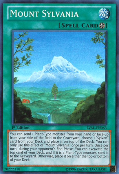 Mount Sylvania [LVAL-EN063] Super Rare - Josh's Cards