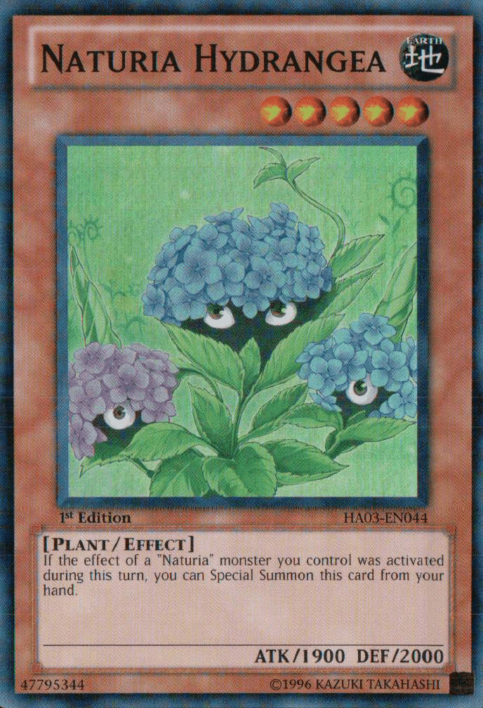 Naturia Hydrangea [HA03-EN044] Super Rare - Josh's Cards