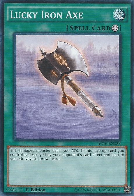Lucky Iron Axe [YS16-EN028] Common - Josh's Cards
