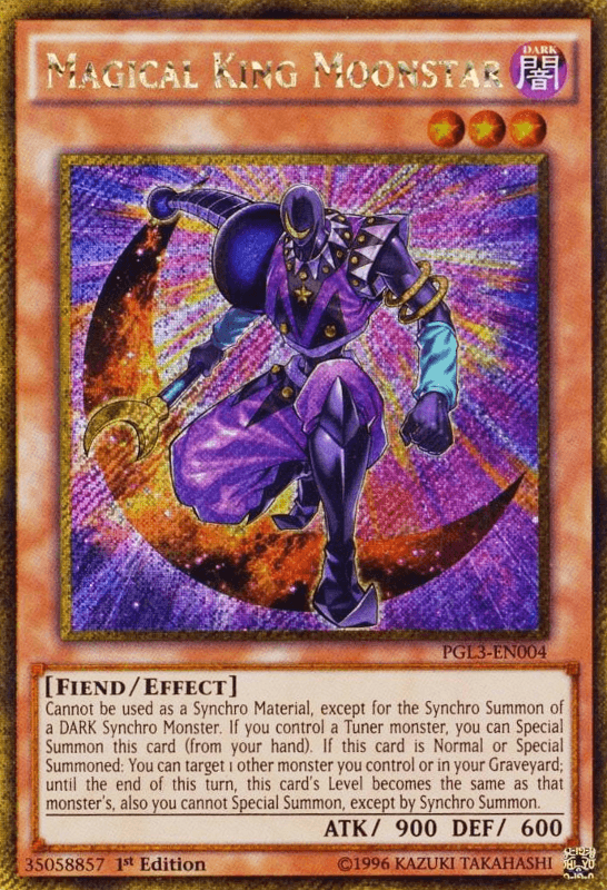 Magical King Moonstar [PGL3-EN004] Gold Secret Rare - Josh's Cards