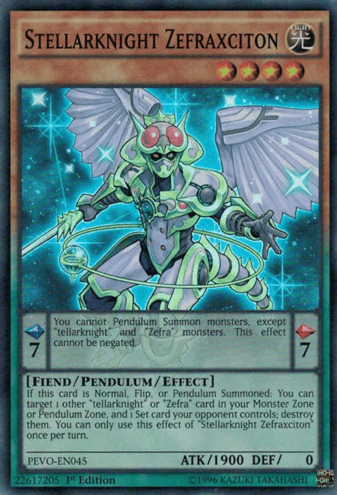 Stellarknight Zefraxciton [PEVO-EN045] Super Rare - Josh's Cards