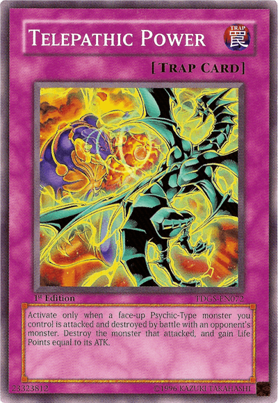 Telepathic Power [TDGS-EN072] Common - Josh's Cards