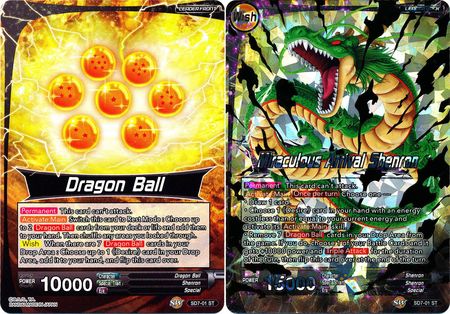 Dragon Ball // Miraculous Arrival Shenron (Starter Deck Exclusive) (SD7-01) [Miraculous Revival] Parallel Foil